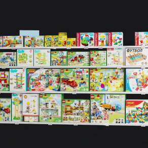 现代玩具货架3D模型下载